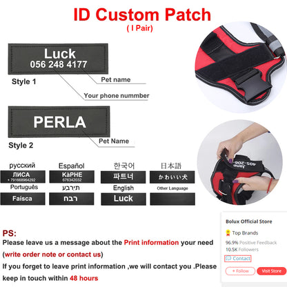No-Pull Dog Harness | Reflective & Breathable | Wiggle & Whisk
