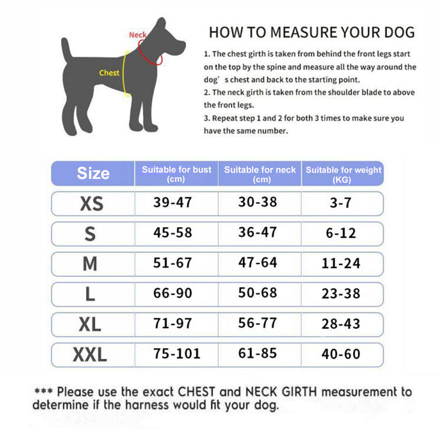 No-Pull Dog Harness | Reflective & Breathable | Wiggle & Whisk