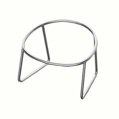 Elevated Stainless Steel Cat Bowl – 15° Tilted Raised Feeder