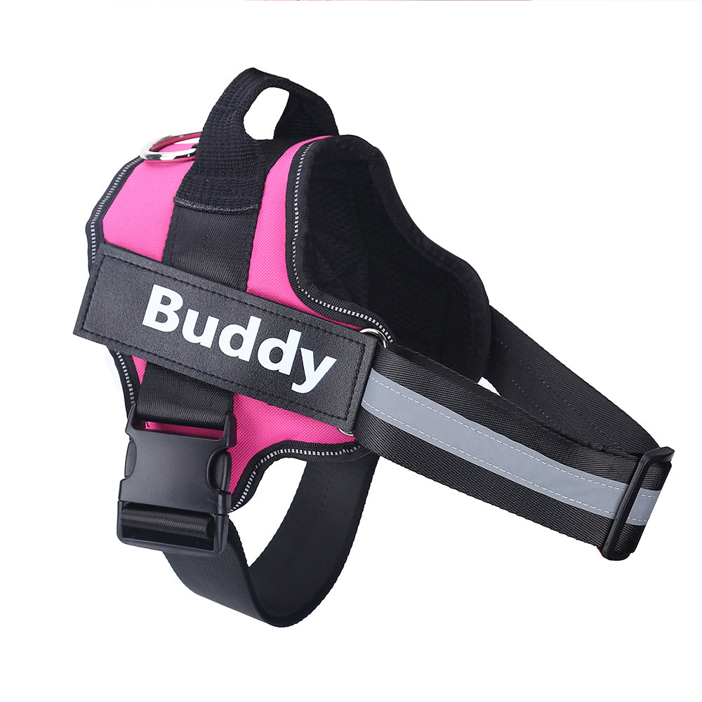 No-Pull Dog Harness | Reflective & Breathable | Wiggle & Whisk