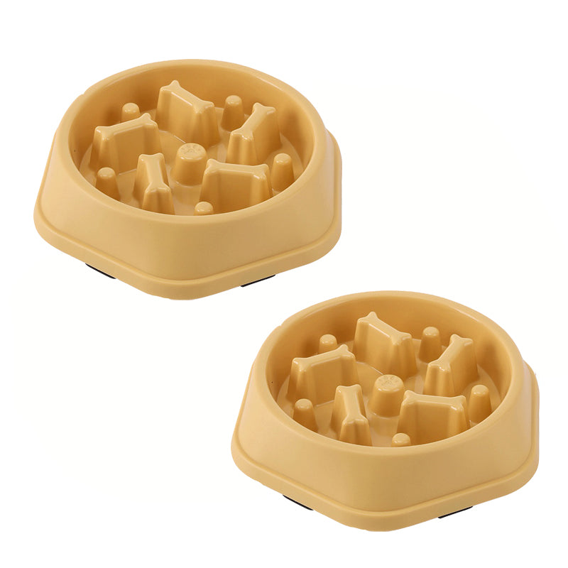 Slow Feeder Dog Bowl – Non-Slip Puzzle Bowl for Fast Eaters